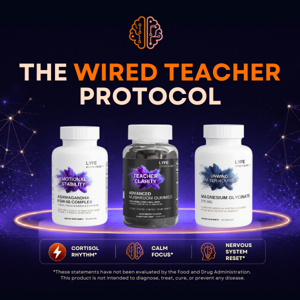 Wired Teacher Protocol ✧ Cortisol Recalibration